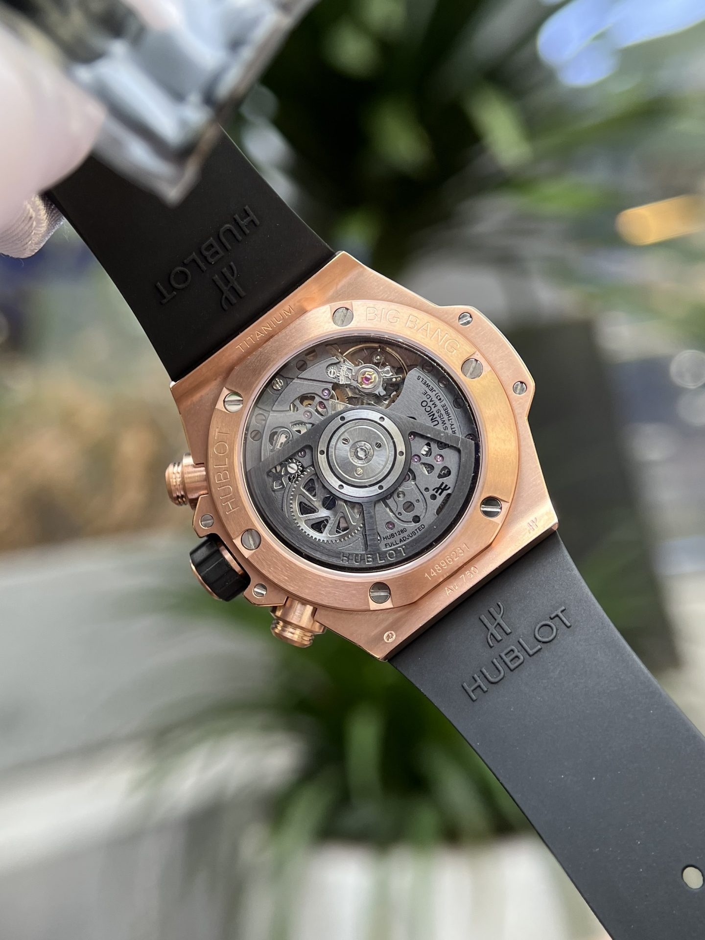 Hublot Replica Watch Big Bang Unico King Gold Rubber Strap BBF Factory 42mm - Top club
