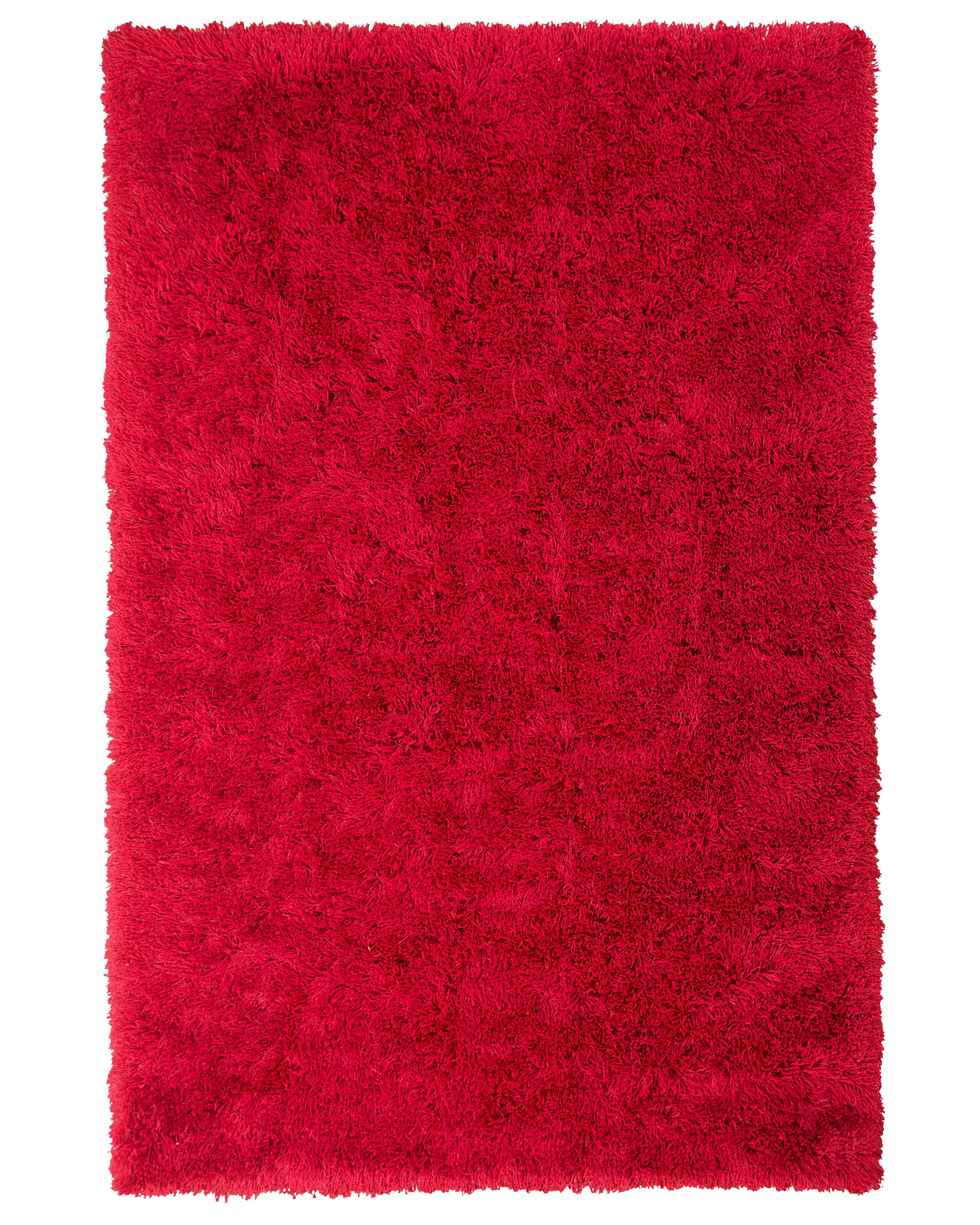 Shaggy Rug CIDE Red 160 x 230 cm