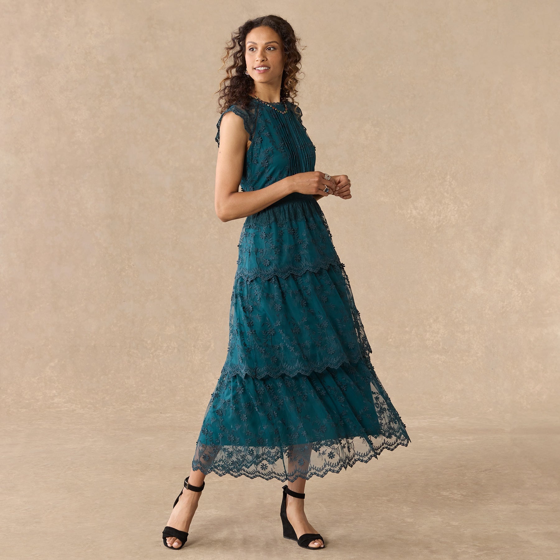 Loren Lace Dress, Petite - Sundance Clothing