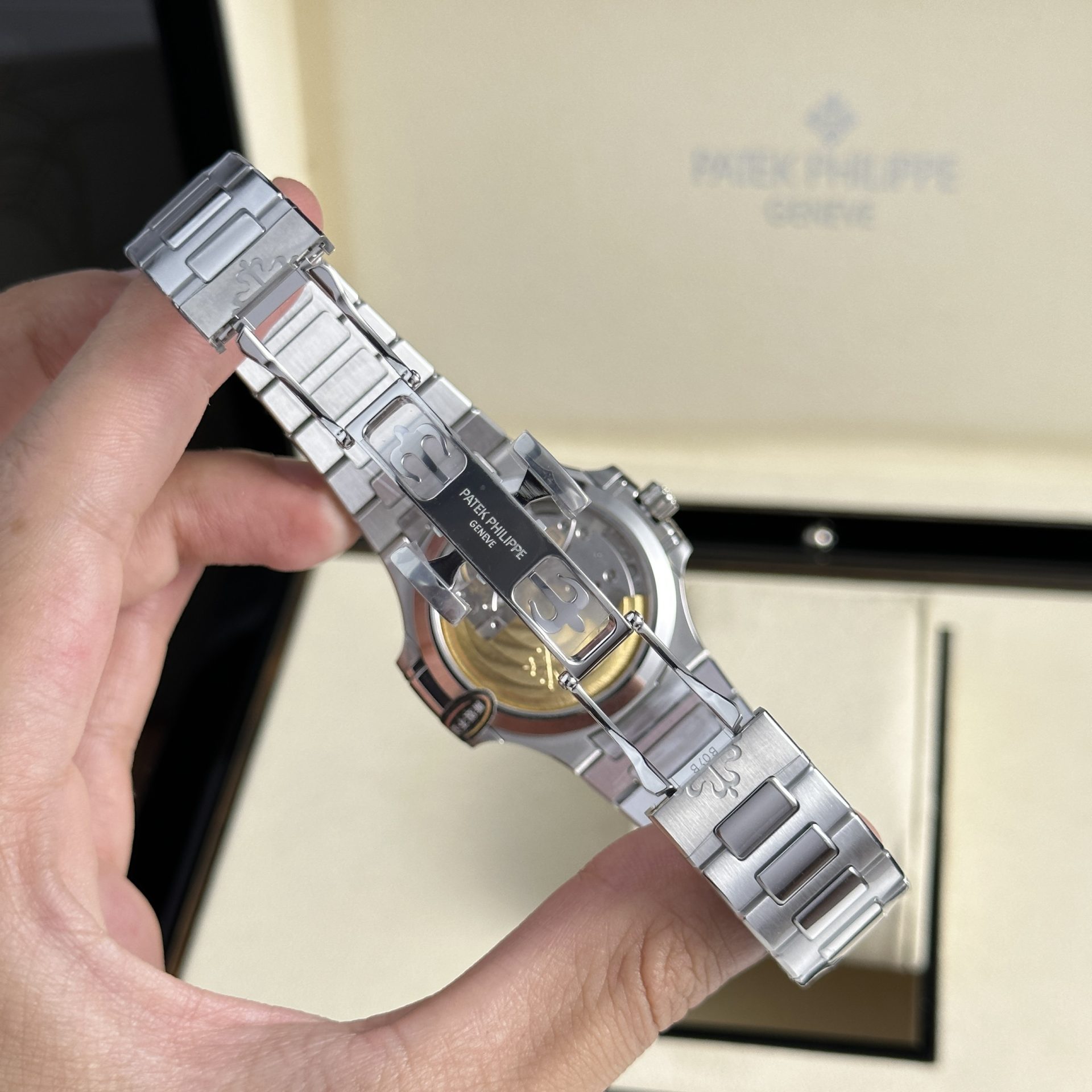 Patek Philippe Replica 1:1 Watch Nautilus 7118 Blue Dial With Stone 3K Factory 35.2mm - Top club
