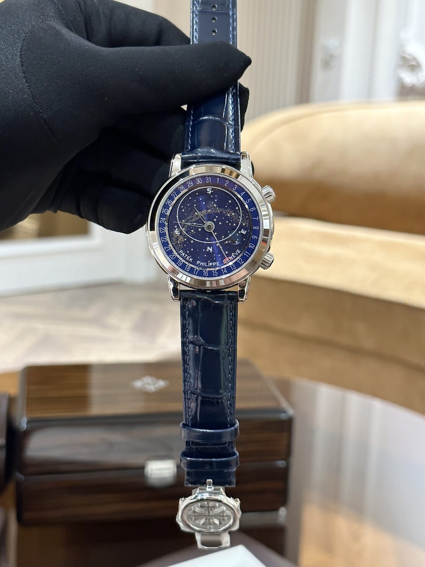 Patek Philippe Complications 6102 Replica 11 Watch Blue 44mm - Elite Watch Atelier