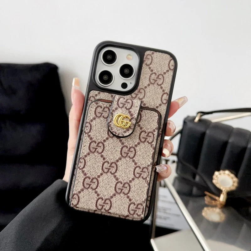 GG Card Bag Crossbody Chain iPhone Case - Wholesale & Influencer