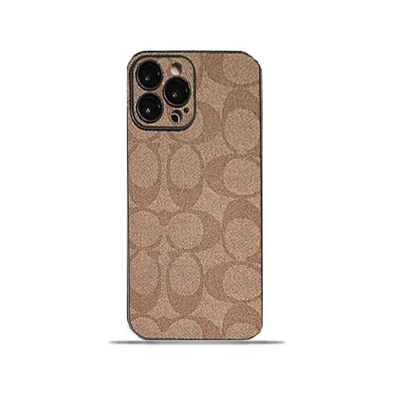 Coach iPhone Case  Coffee -QB240402 - Wholesale & Influencer