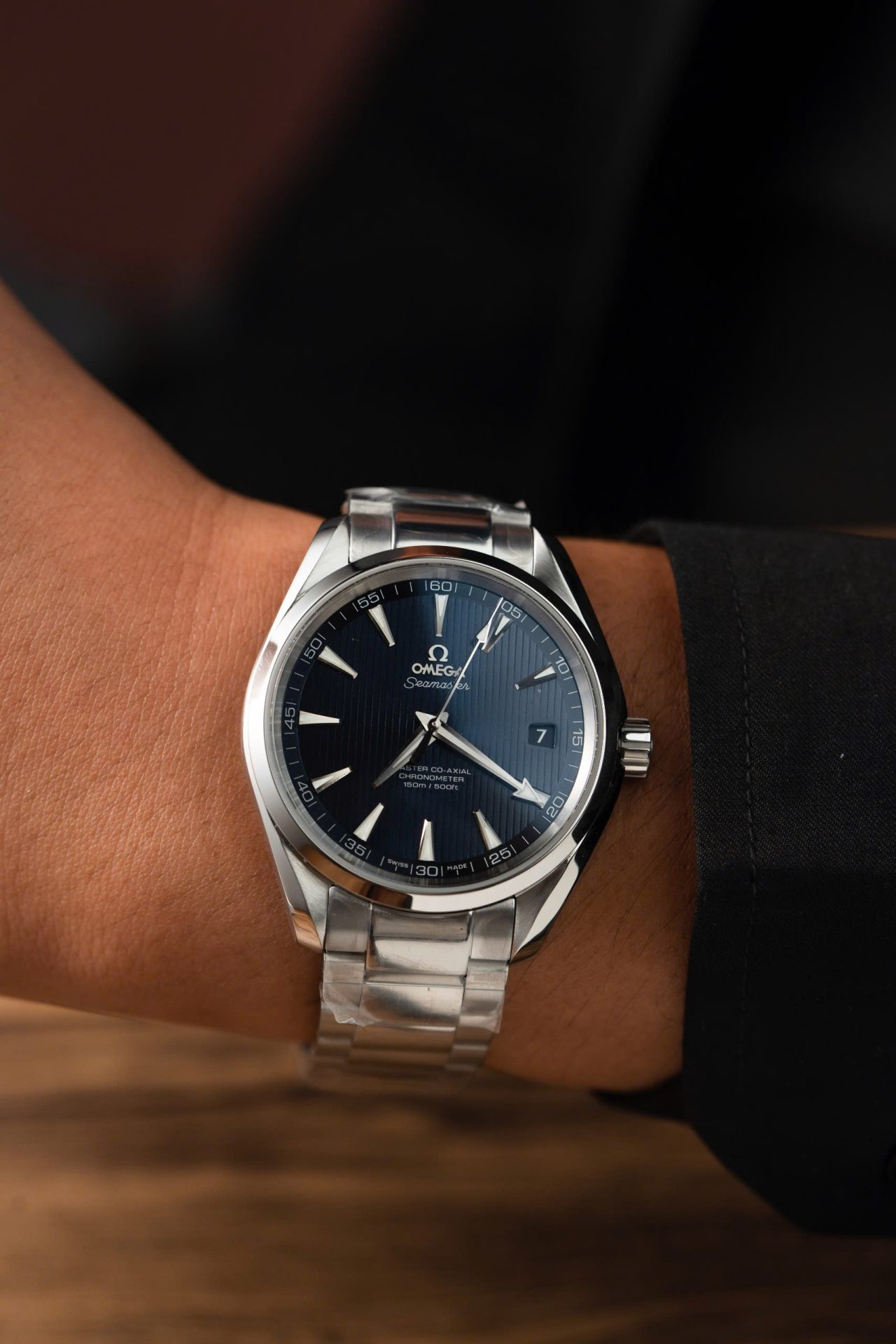Omega Seamaster Aqua Terra Replica Watch Black Dial VS Factory 41mm - Top club