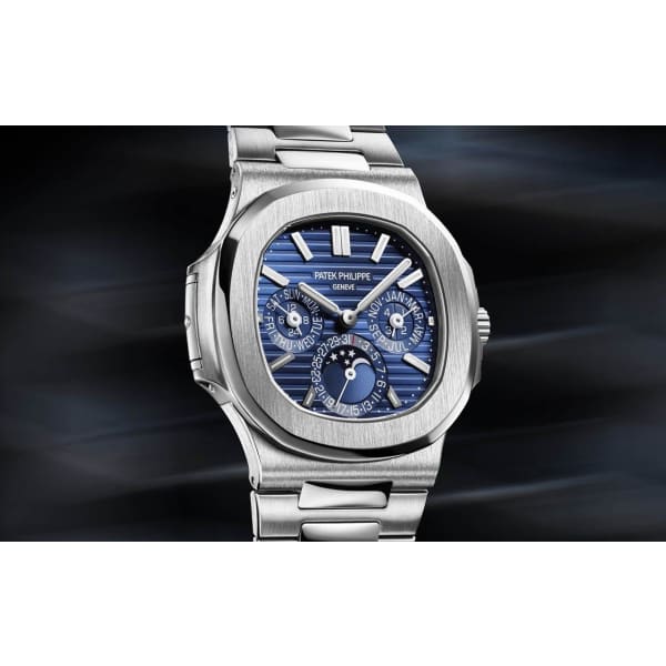 Patek Philippe Nautilus White Gold 5740-1G-001 with Blue Sunburst dial(1:1 replica) - Top club