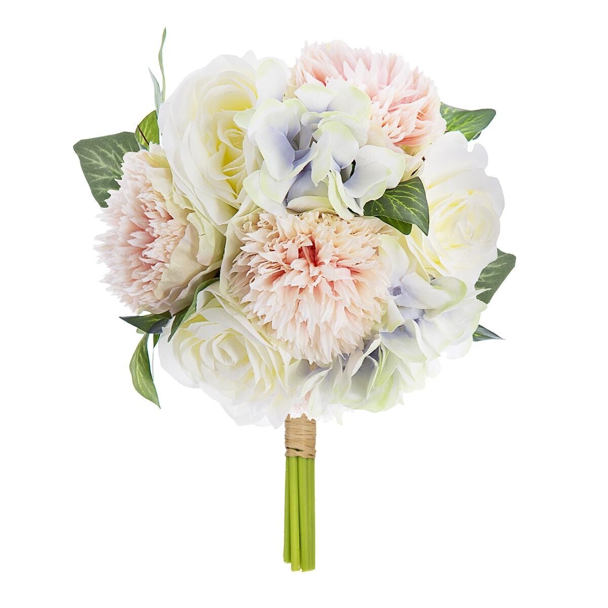 Artificial carnations bouquet Pink, H.26 cm