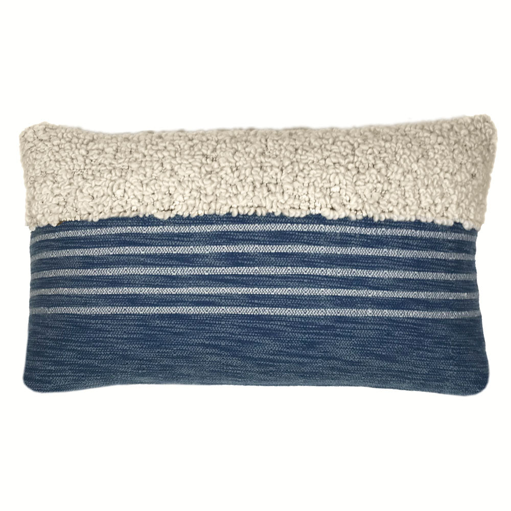 Malagoon Tribal Sierkussen - Indigo