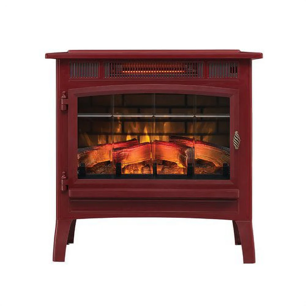 Duraflame 3D Black Infrared Electric Fireplace Stove with Remote Control - DFI-5010-01 - Image 17