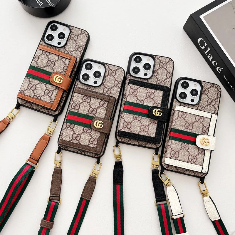 GG Card Bag Chain Classic iPhone Case - Wholesale & Influencer