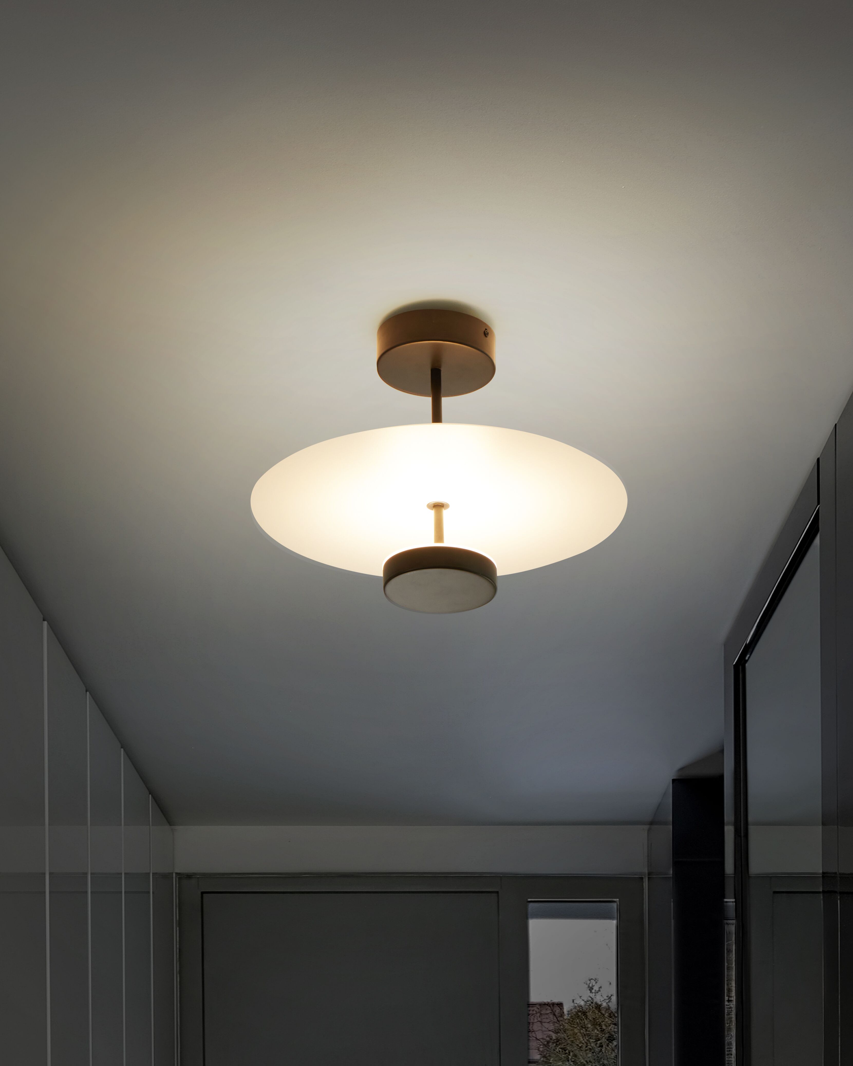 LED Pendant Lamp AFRAM Metal Black