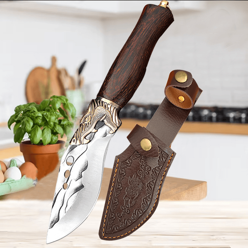 ChefCraft | Gesmeed Keukenmes met Houten Handvat
