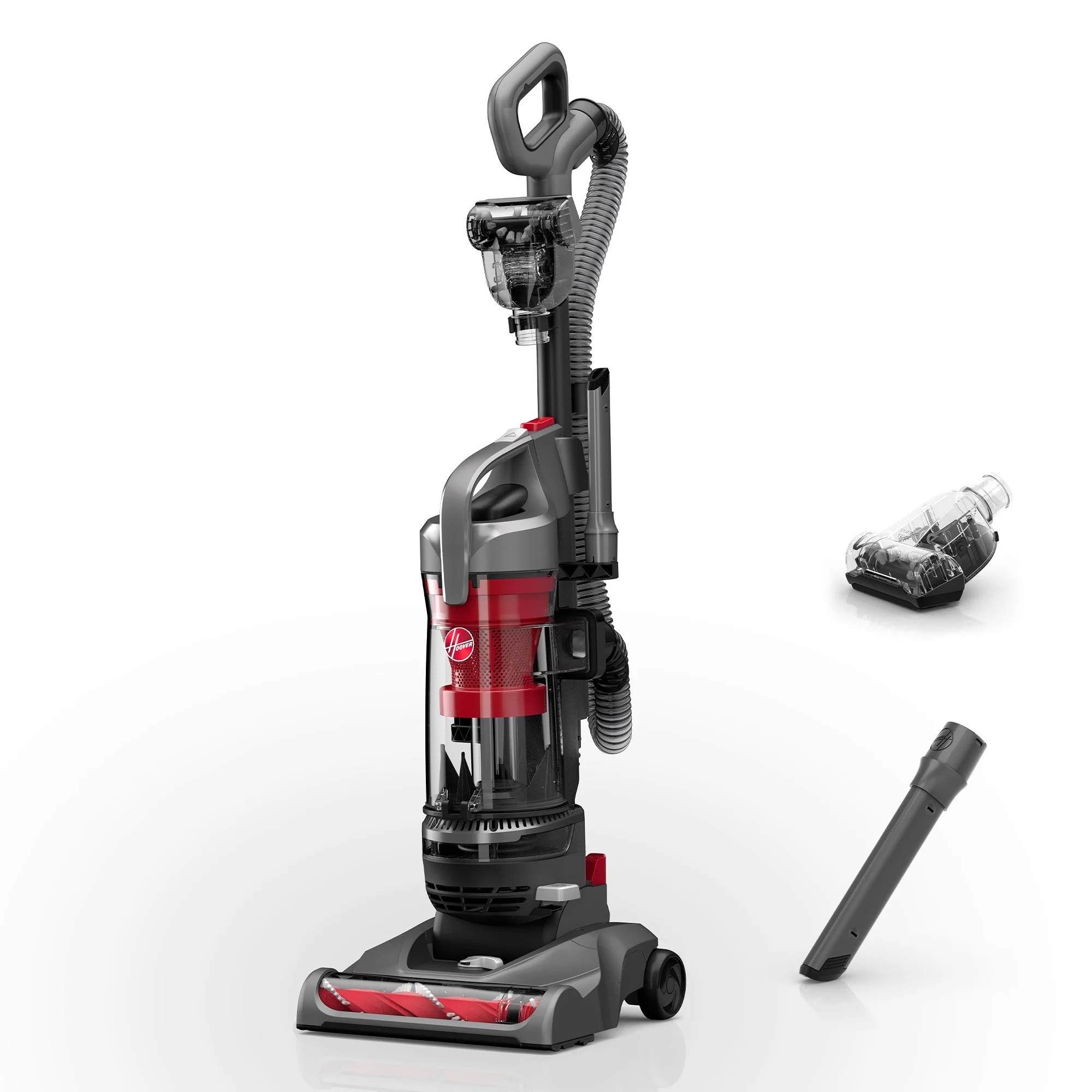 Hoover Bagless Upright Vacuum Cleaner, Rewind Pet & Hoover Fresh, Pet & Eucalyptus Carpet & Room Refresher Carpet Powder, 32oz