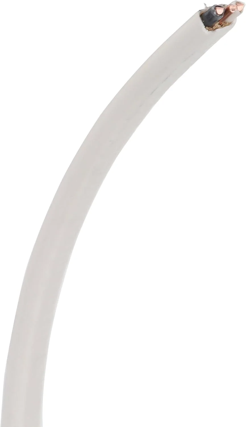 Southwire 100' 14/2 w ground Romex brand SIMpull residential indoor electrical wire type NM-B 28827423, White