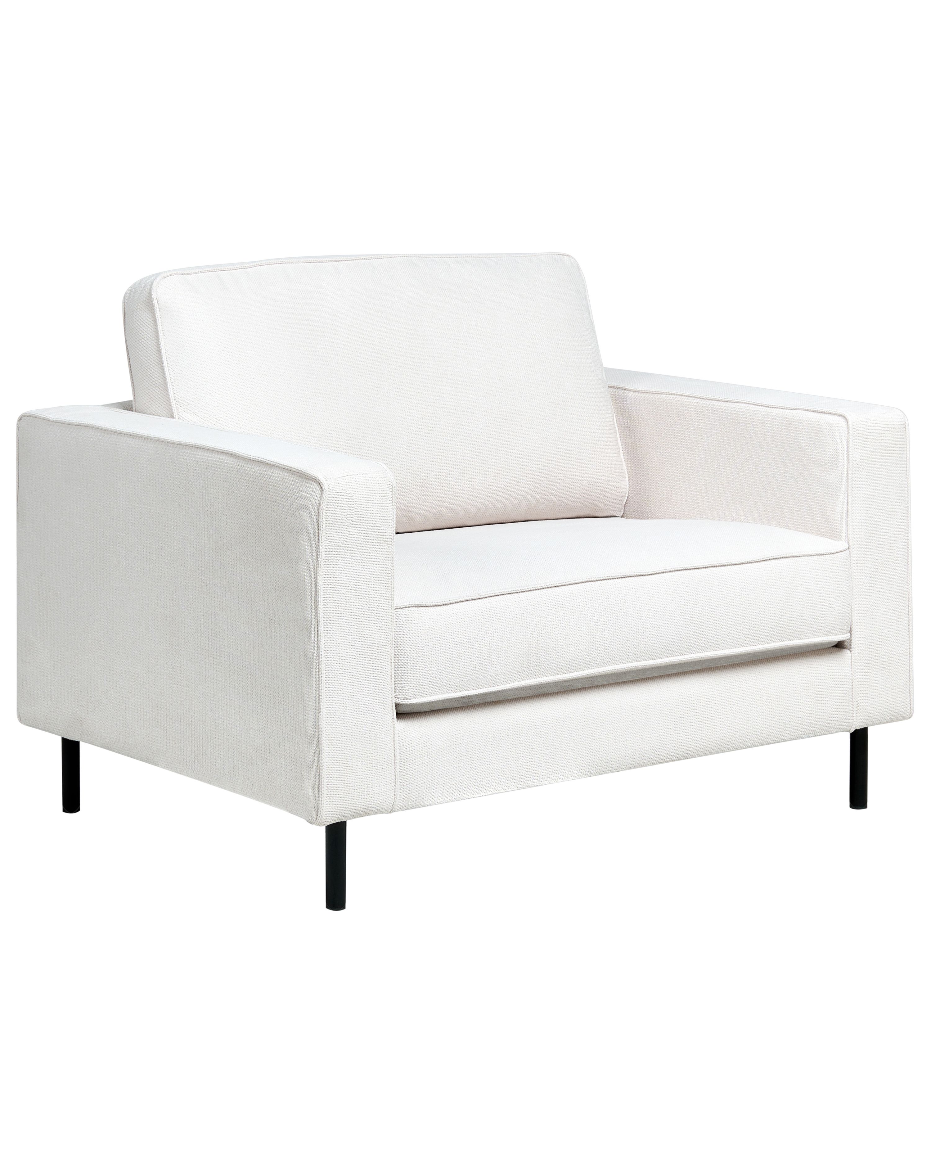 Armchair SAVALEN Fabric Off-White