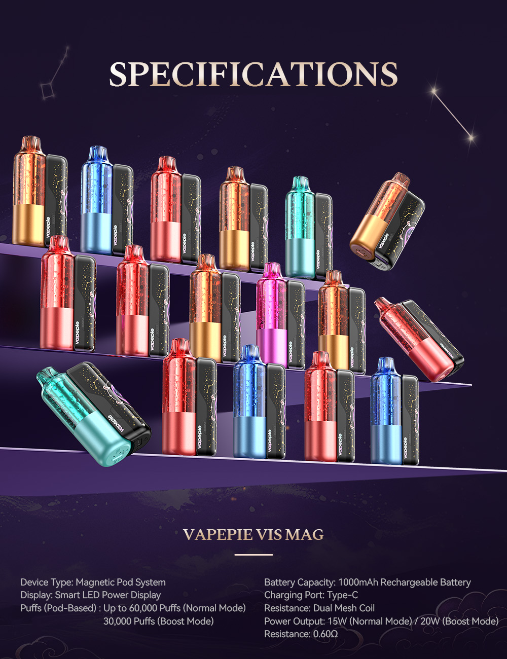 VAPEPIE VIS MAG teljes mƱszaki åttekintés