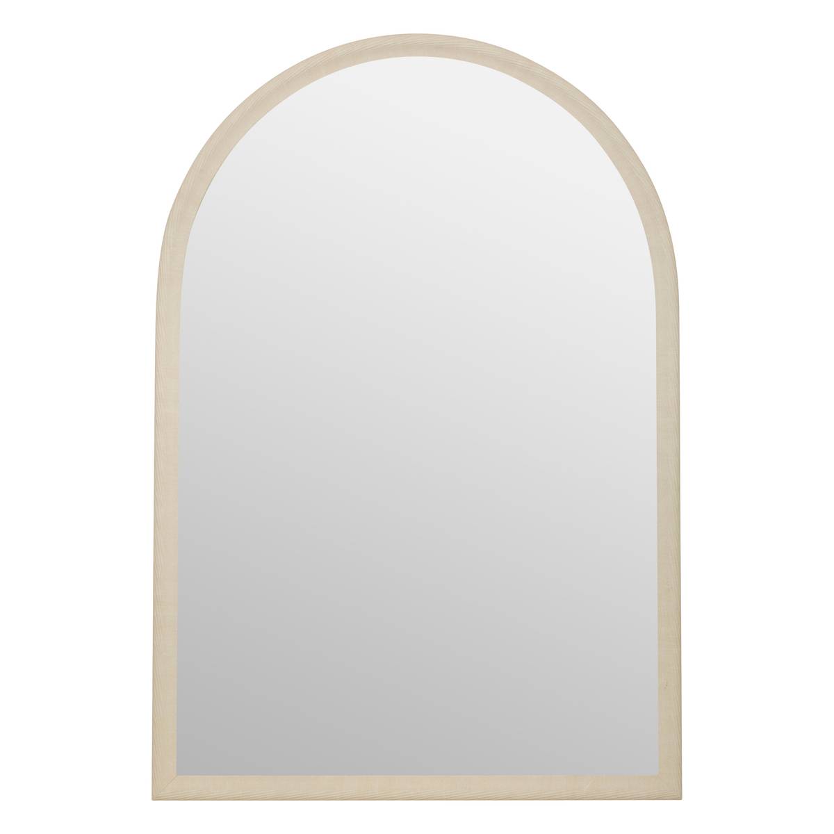 Wall Mirror "Calypso" Pearl Grey, 96x66 cm