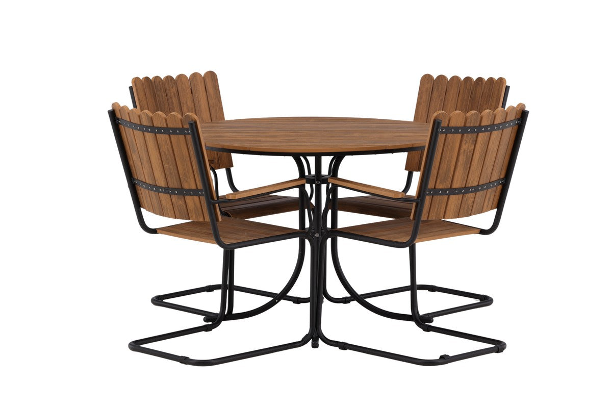 Rebellenclub Ellix Tuinset - Naturel Zwart