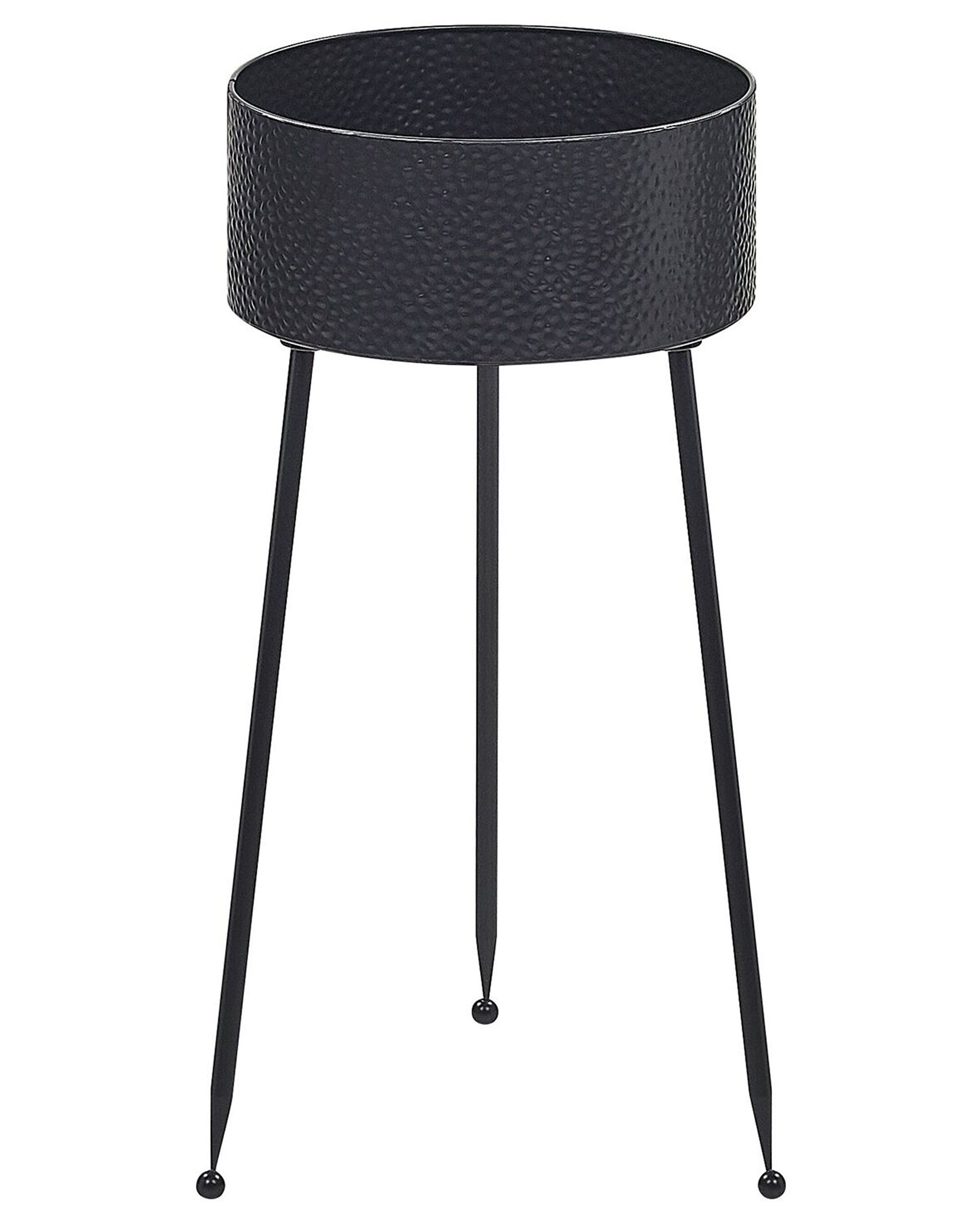 Plant Stand LEIKA Metal 29 cm Black