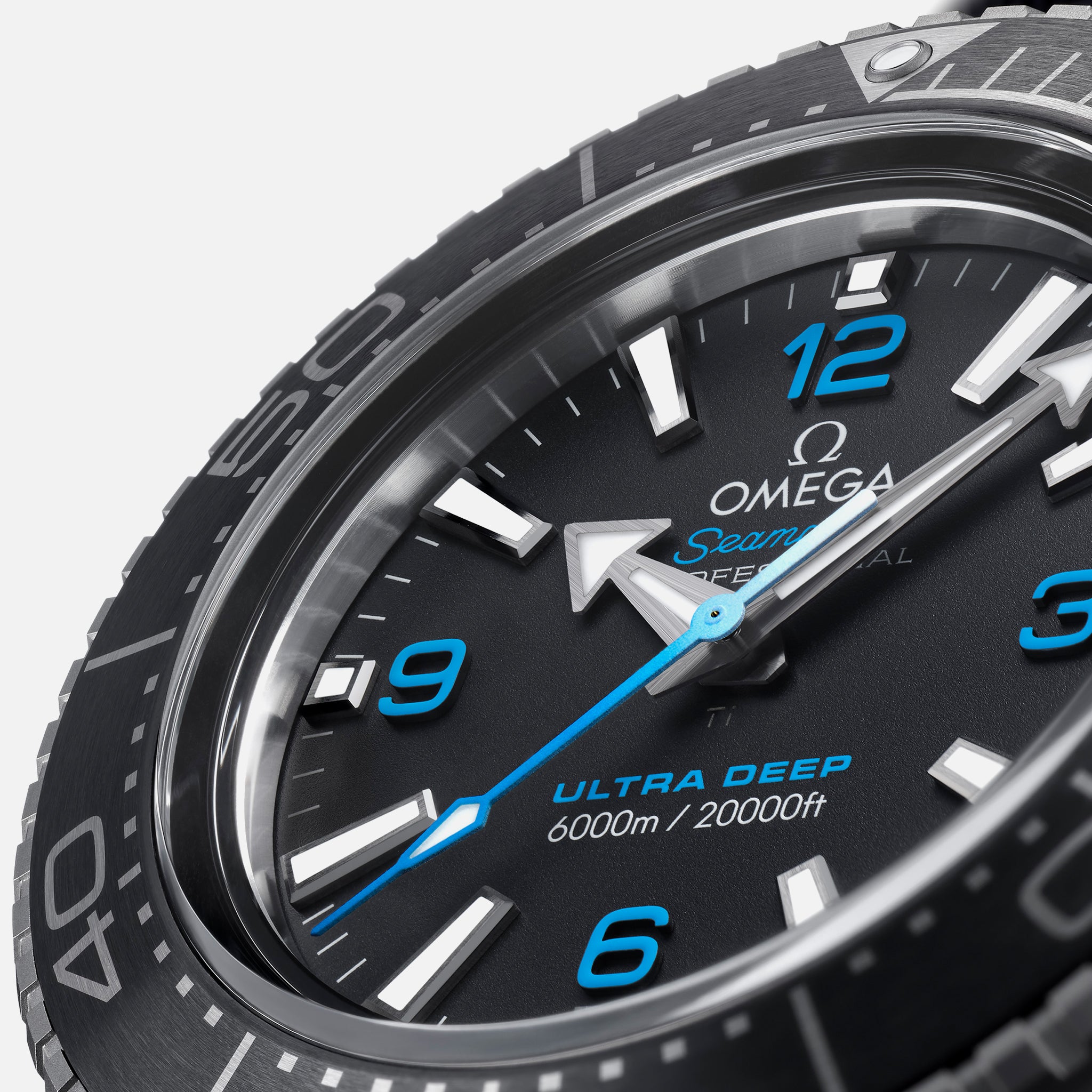 Seamaster Planet Ocean Ultra Deep Professional 6000M Co-Axial Master Chronometer 45.5mm Titanium(1:1 replica) - Top club