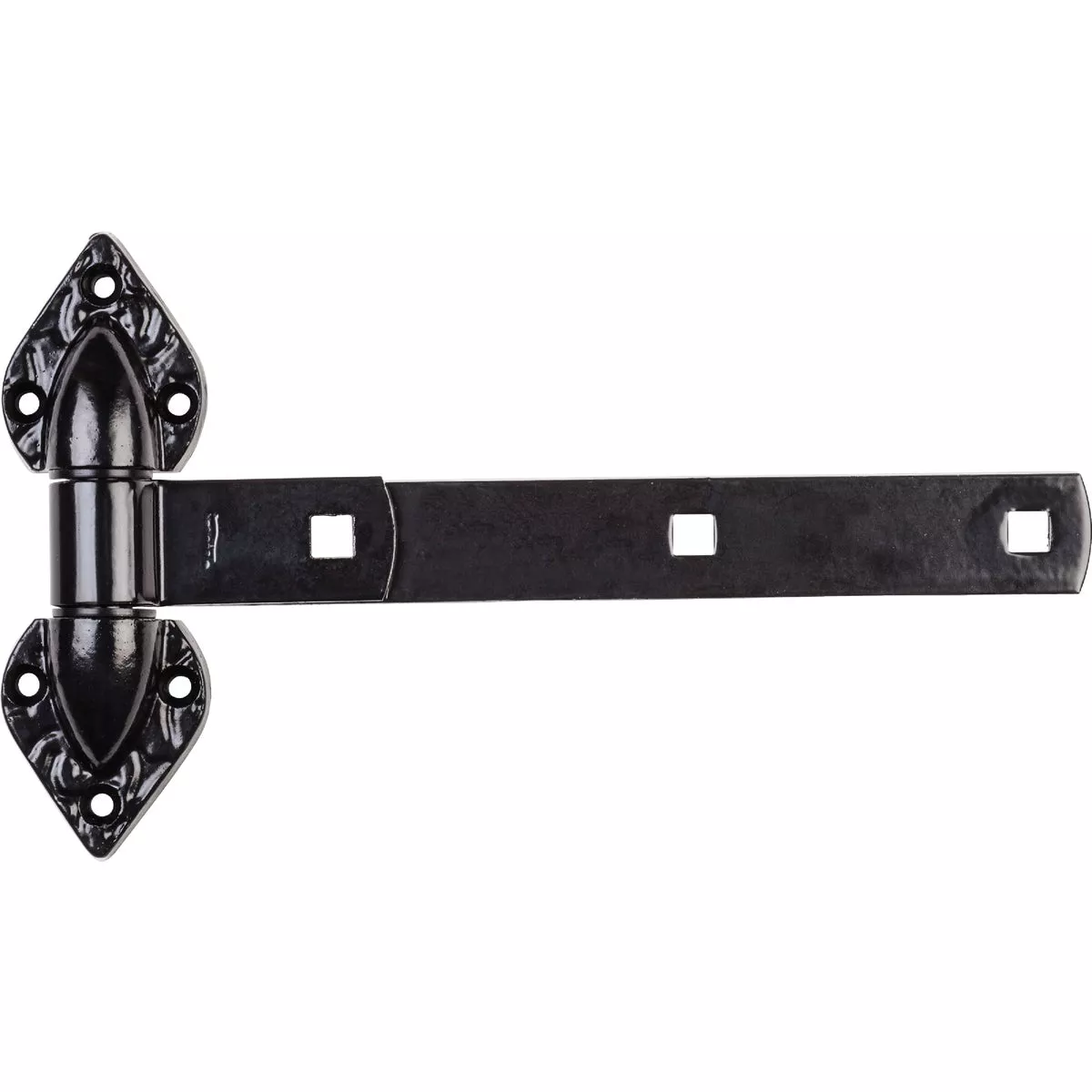 National 10 In. Heavy-Duty Black Spear T-Hinge