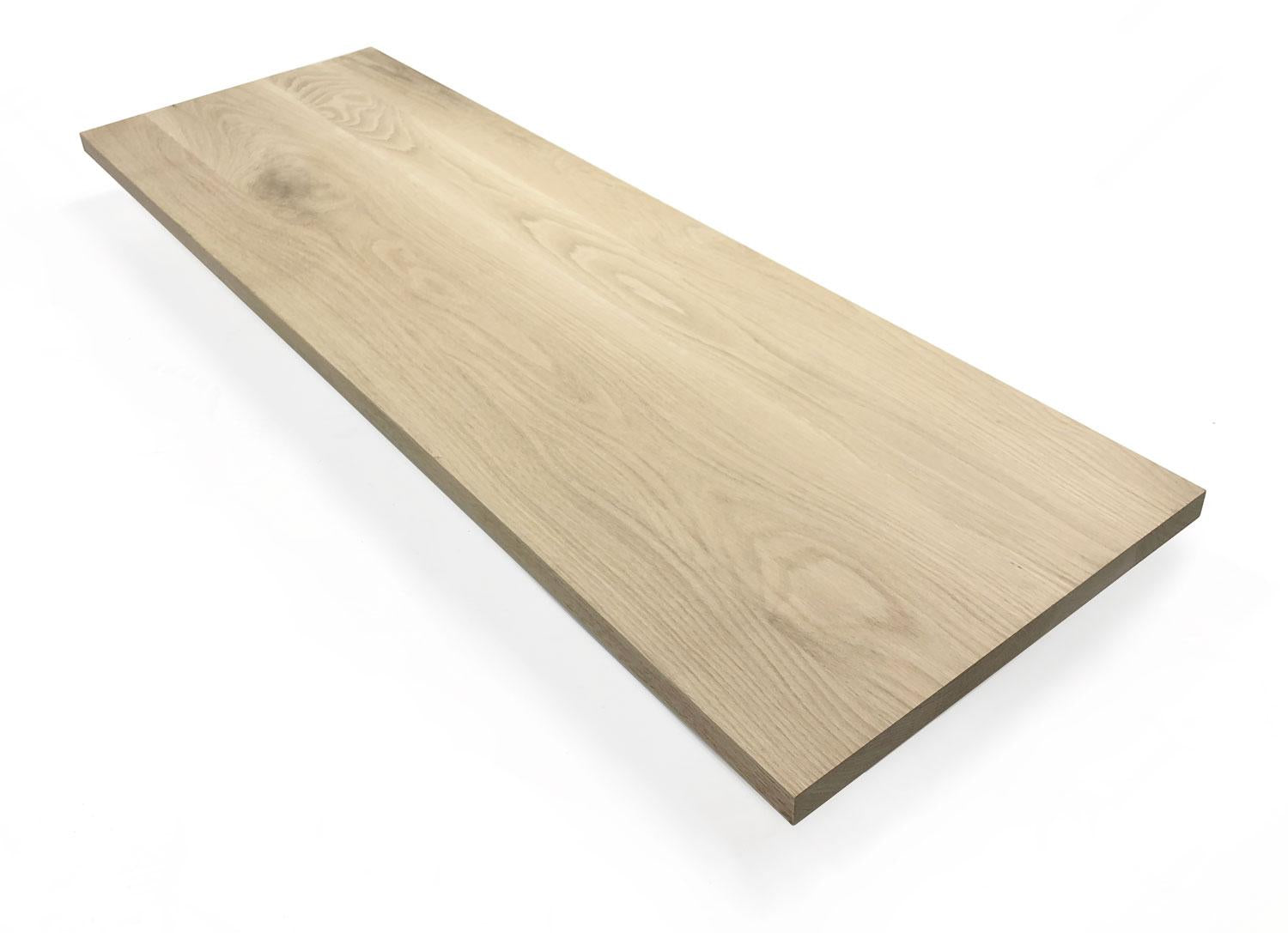 WoodBrothers Eikenhouten plank 120x60x2,5cm
