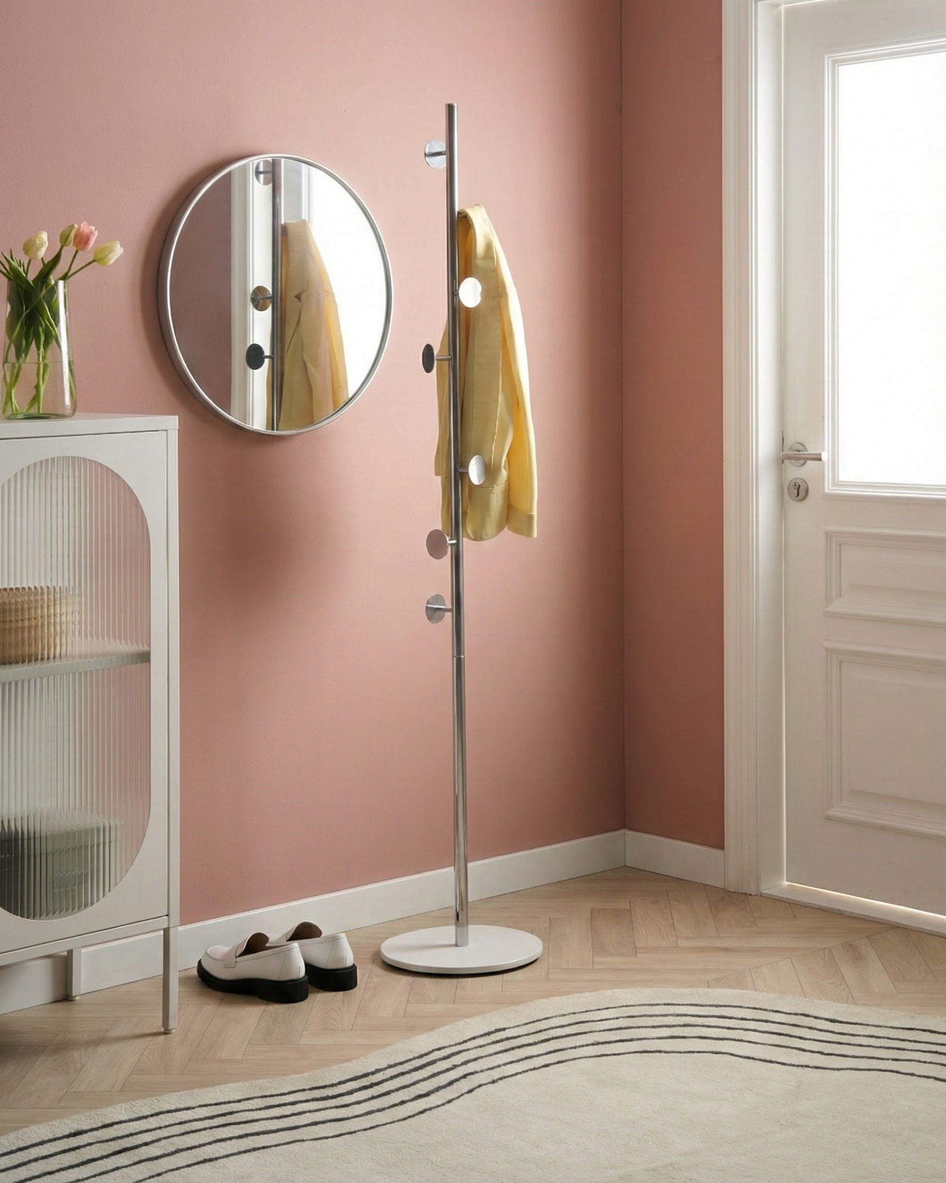Coat Stand NOTUS Silver
