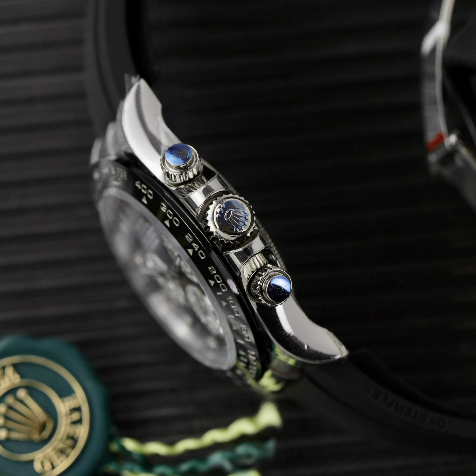 Rolex Replica Watch Daytona Dial Mother Of Pearl   Moissanite Diamonds Custom 40mm - Elite Watch Atelier