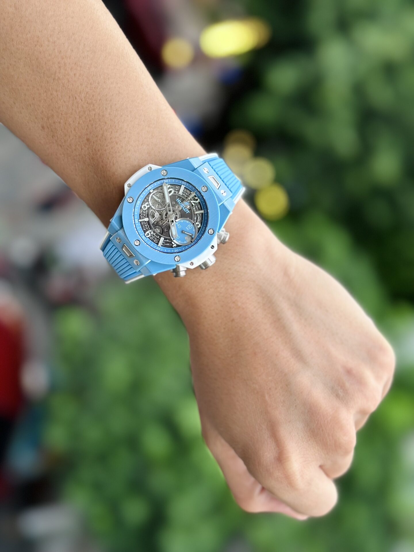 Hublot Replica 1:1 Watch Big Bang Unico Sky Blue 42mm - Top club