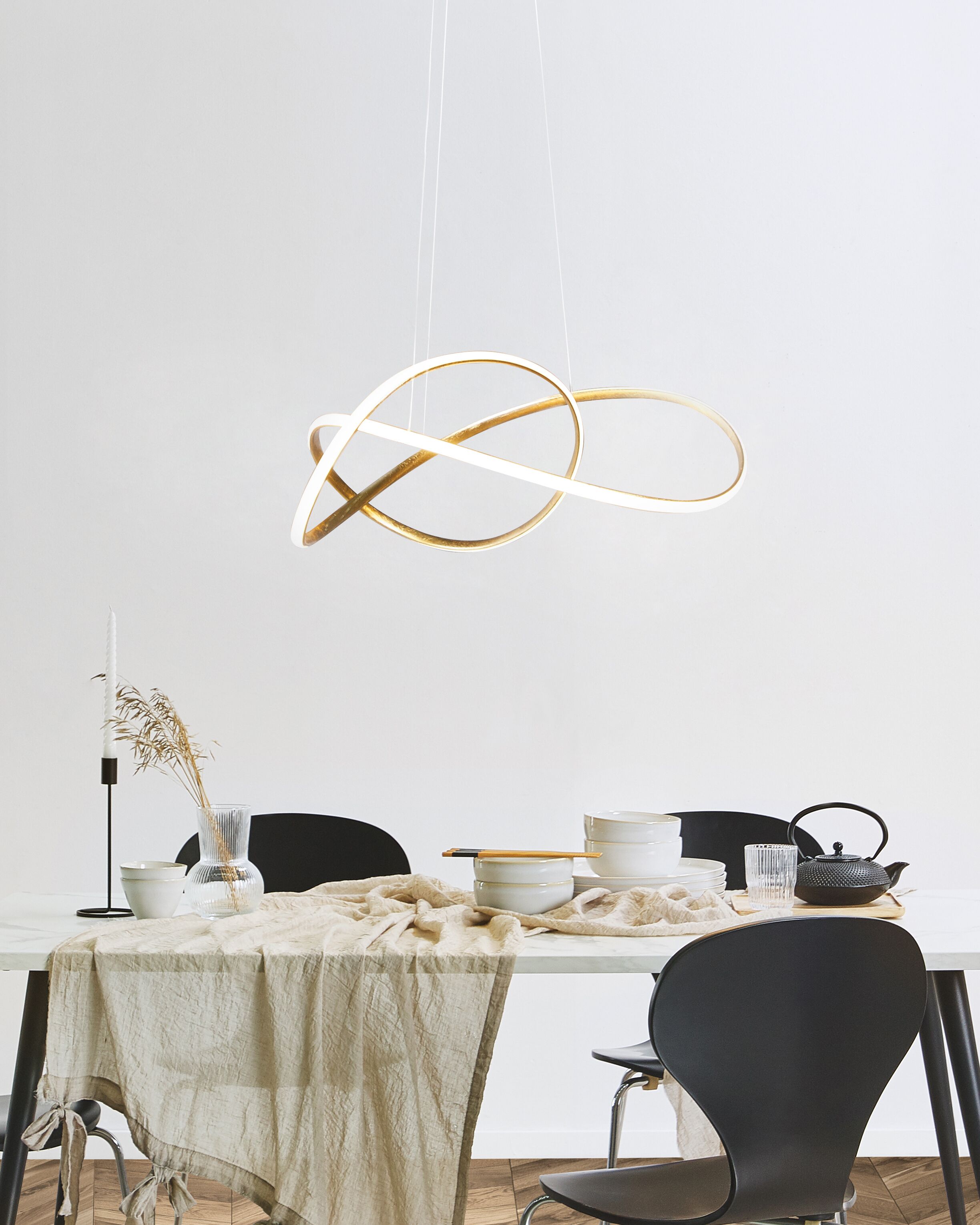 LED Pendant Lamp TUMEN Metal Gold