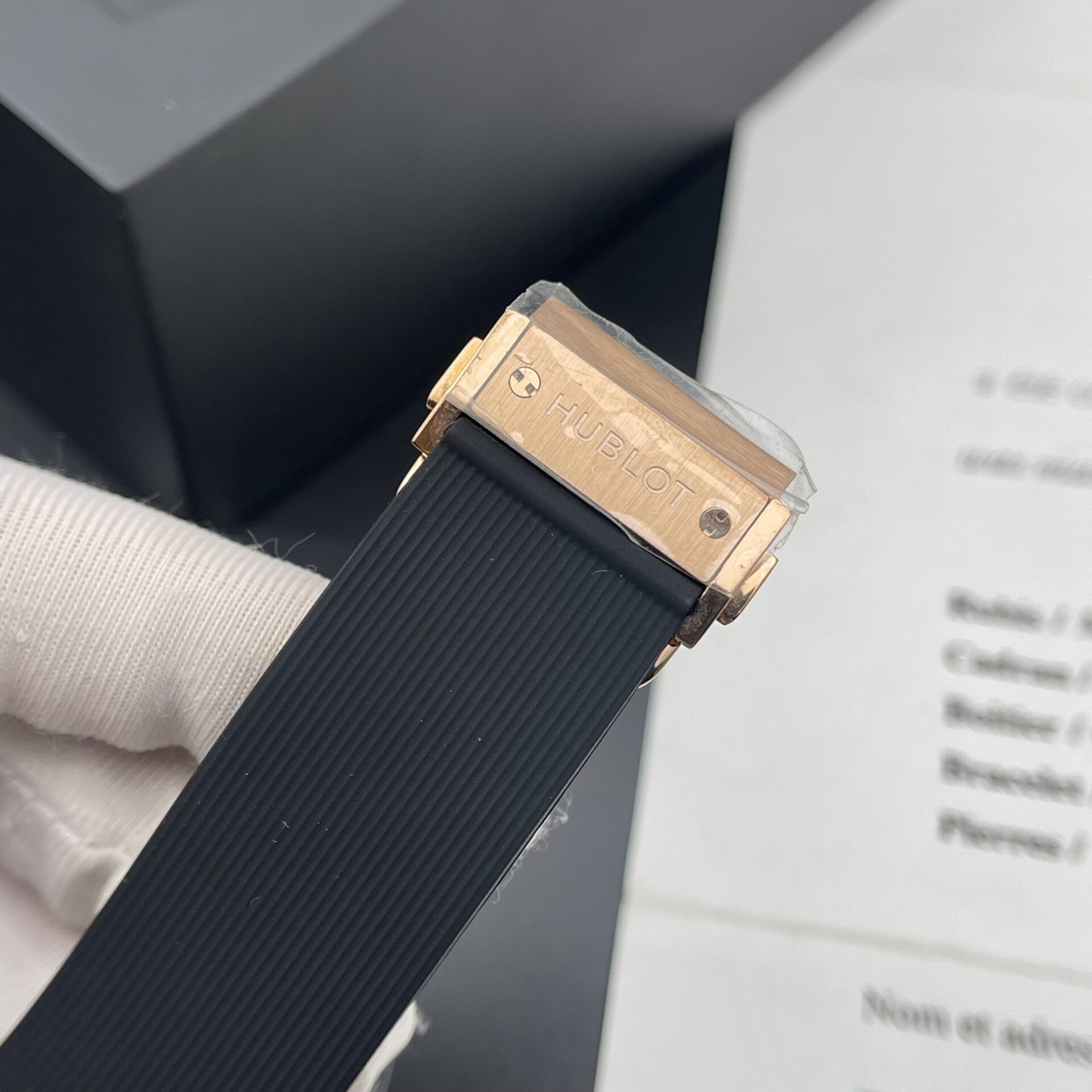Hublot Fake Watch Classic Fusion Ceramic Rubber Strap HB Factory 42mm - Top club