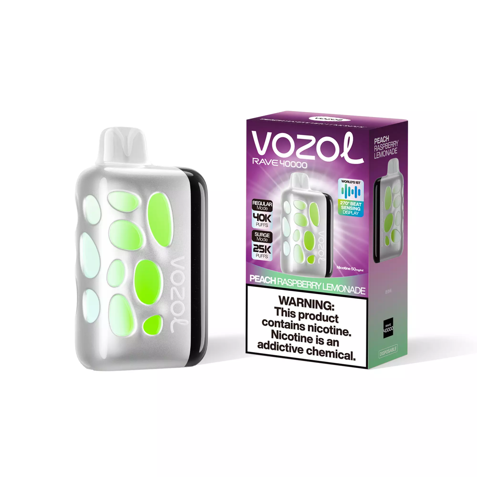 VOZOL RAVE  40000 puffs