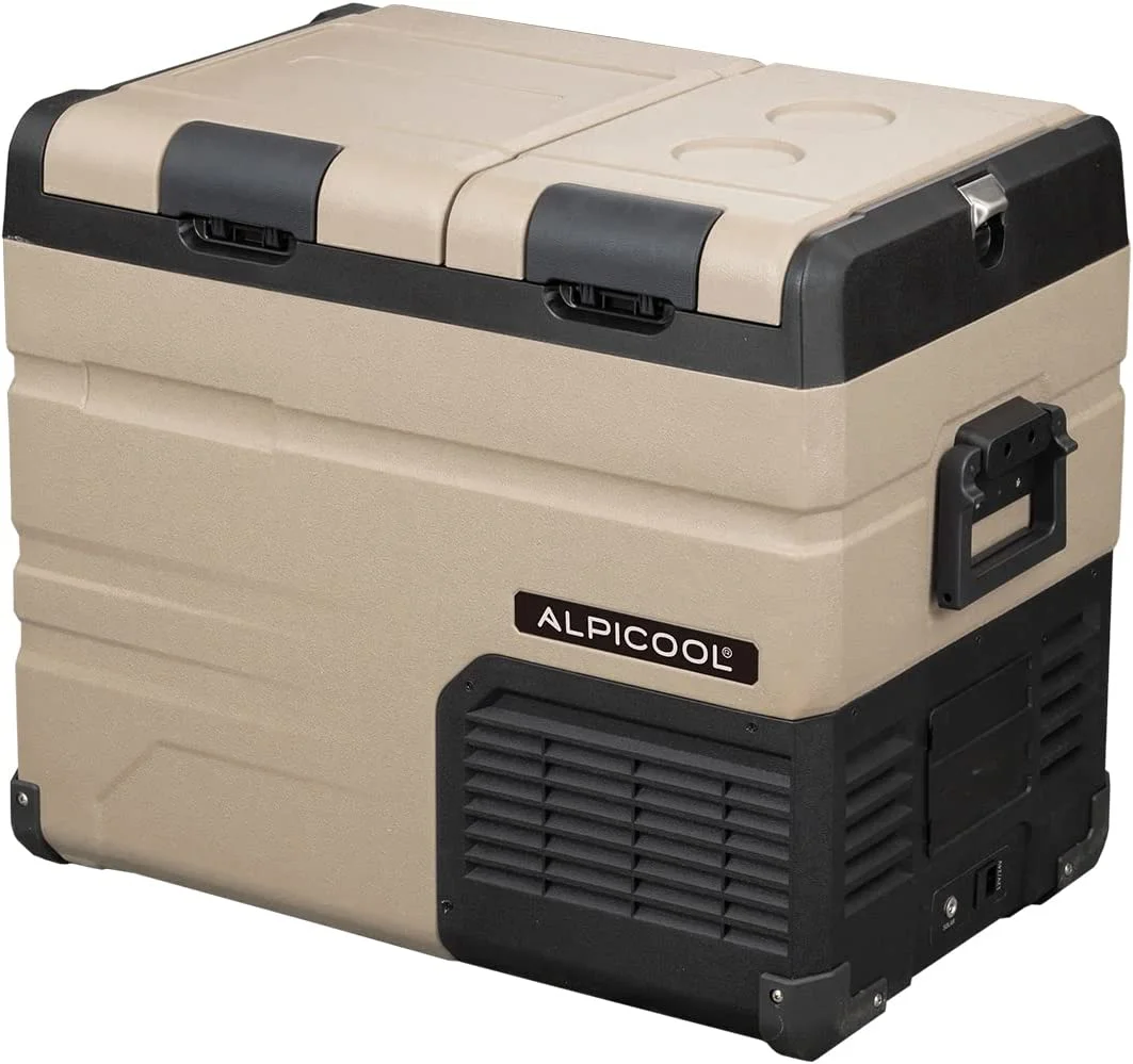 Alpicool TA35 Portable Refrigerator 37 Quart(35 Liter) Dual Temperature Control Fridge Mini Freezer for Travel,Camping,Fishing, Outdoor -12/24V DC - Image 24