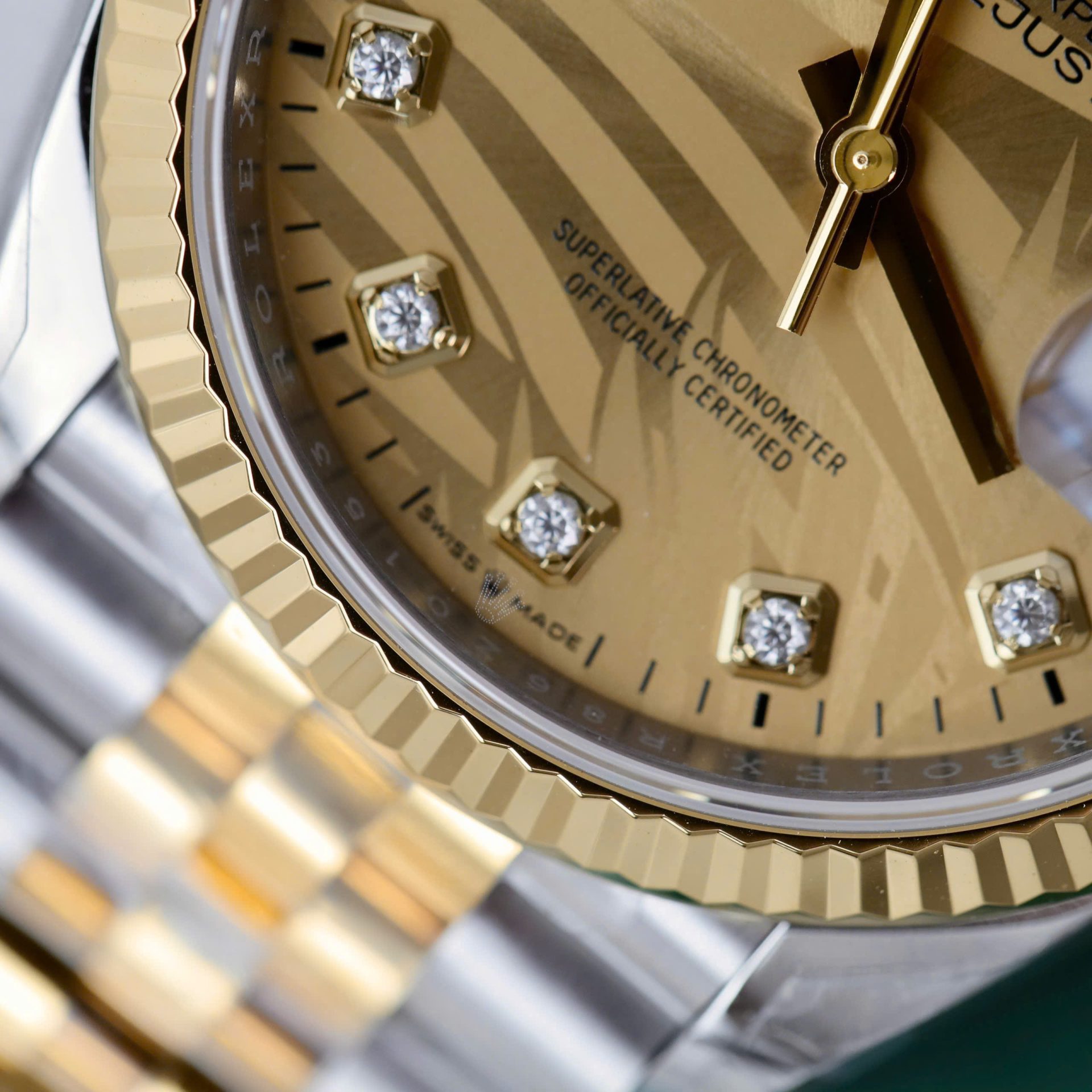 Rolex Replica Watches DateJust 126233 Palm Dial VS Factory 36mm - Top club