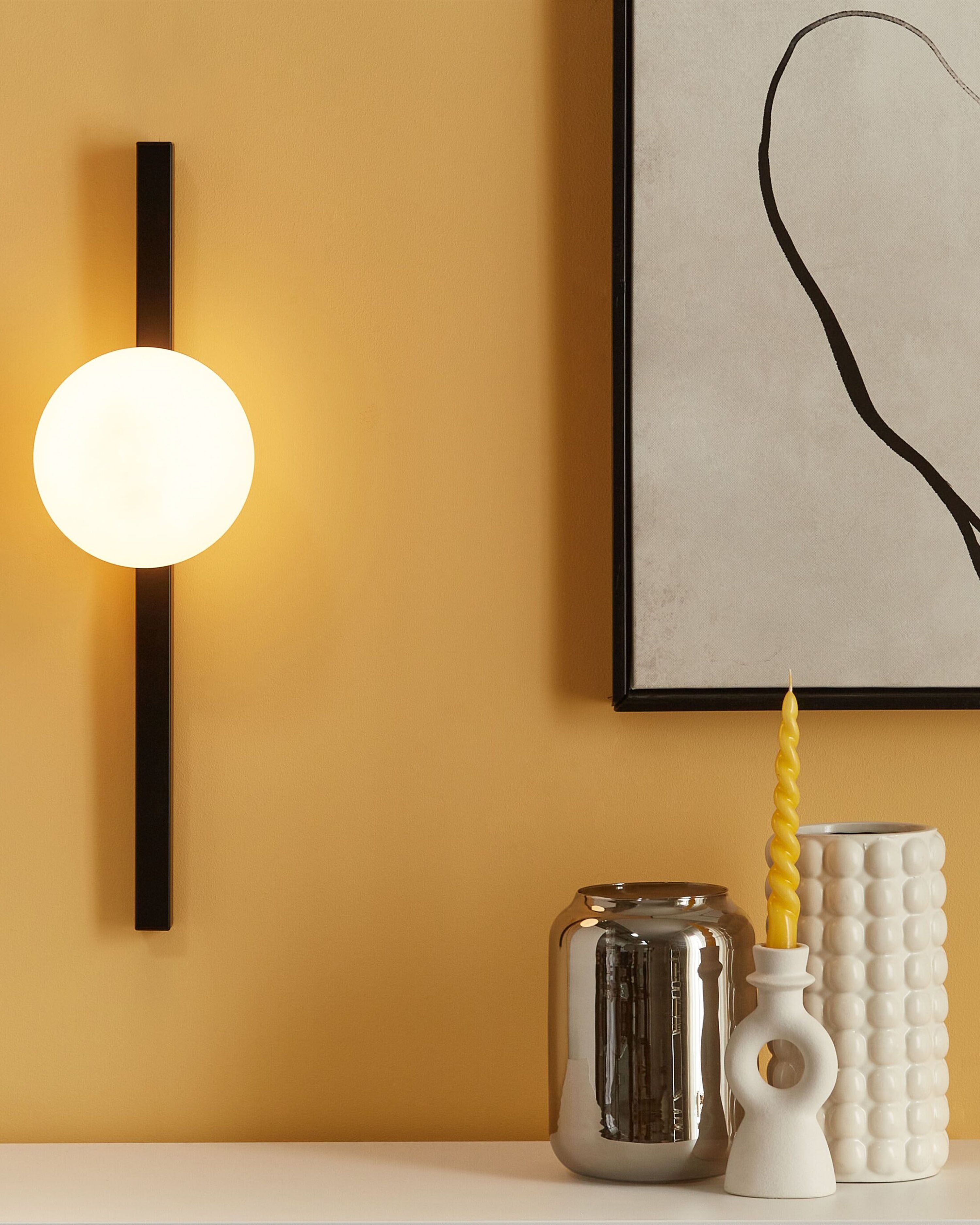 Wall Lamp ISABELLA Metal Black