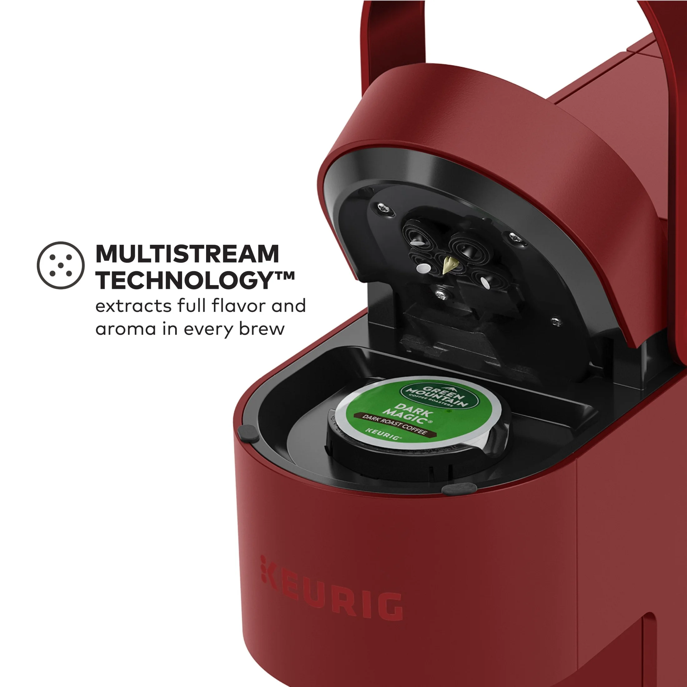 Keurig K-Slim Black Single-Serve K-Cup Pod Coffee Maker - Image 14