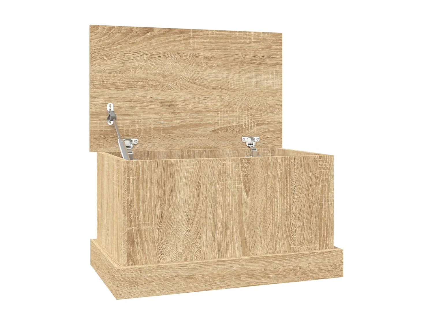 Boîte de rangement chêne sonoma 50x30x28 cm bois d'ingénierie