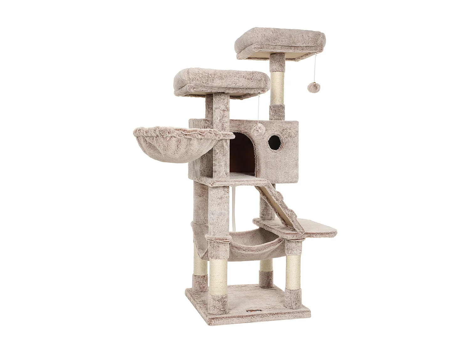 FEANDREA PCT162M01 Griffoir pour chat avec couvercle souple - Light Brown
