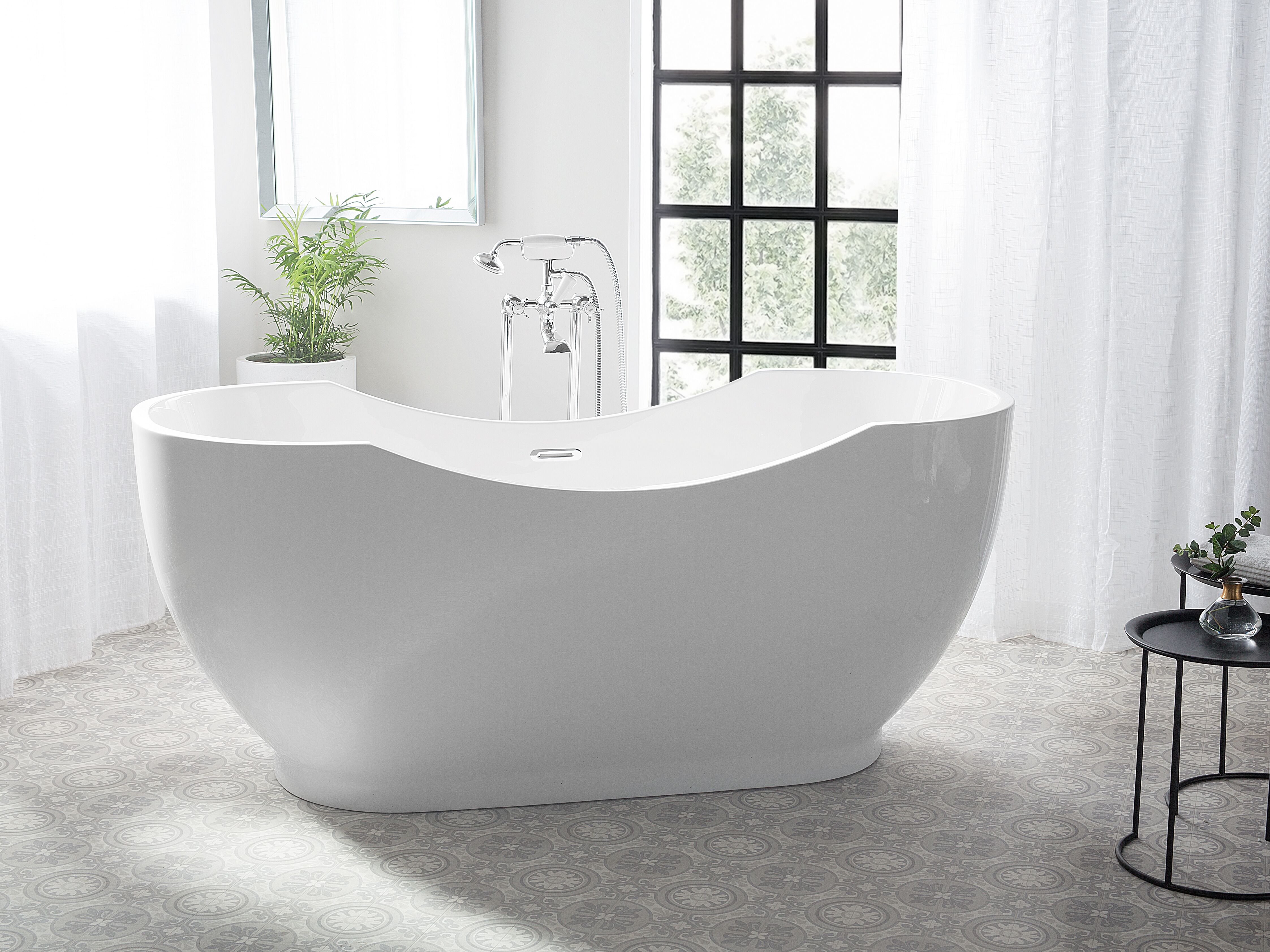 Freestanding Bathtub BAYLEY 1700 x 770 mm White