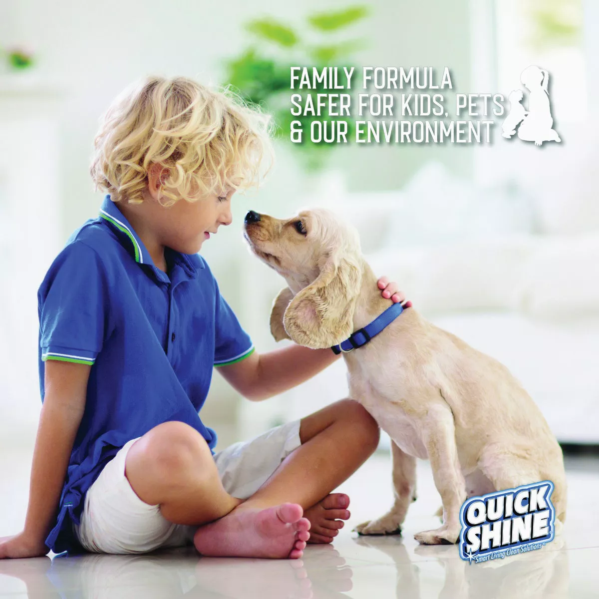 Quick Shine 27 Oz. Multi-Surface Floor Finish