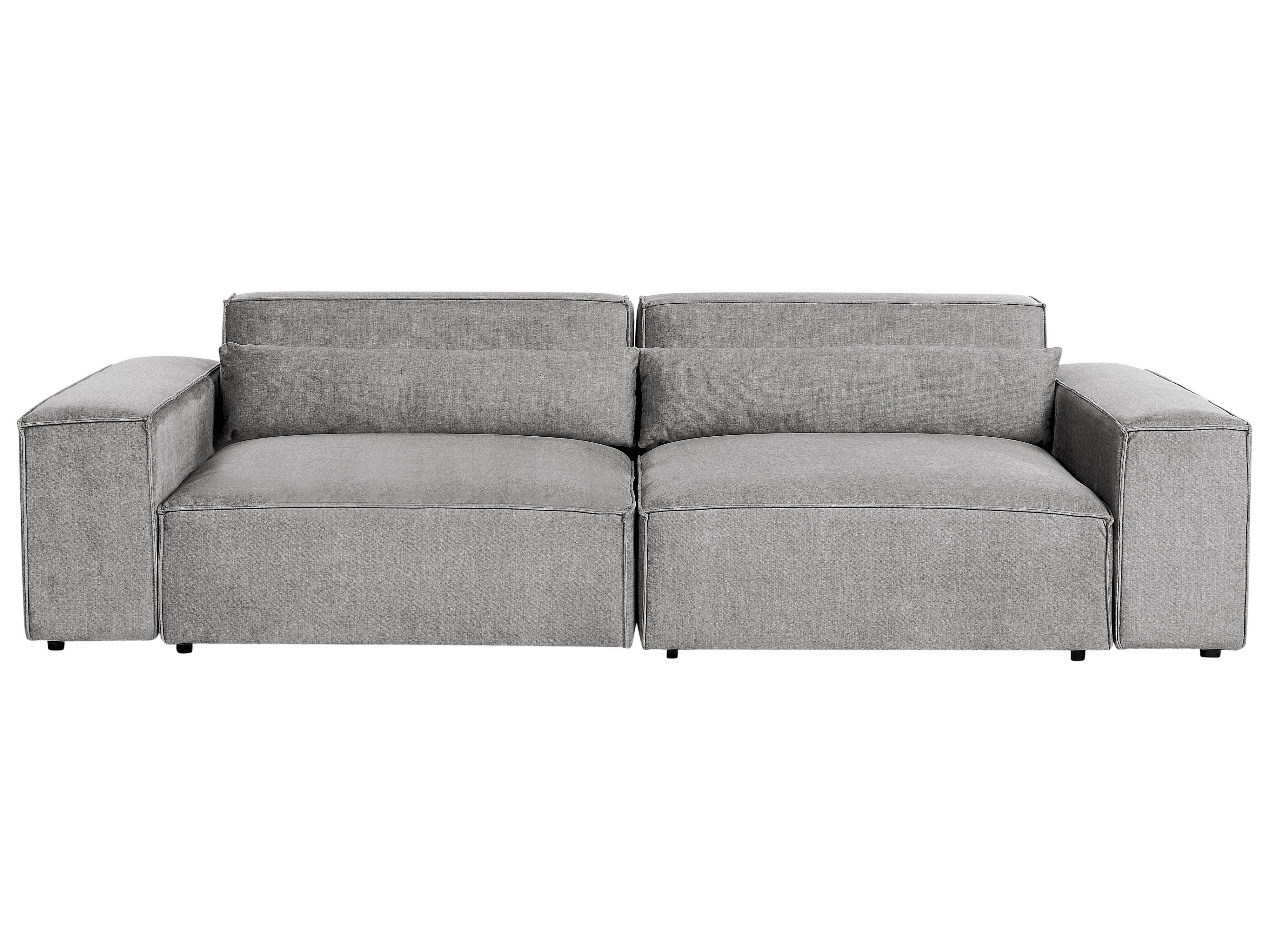 Modular Sofa 2 Seater HELLNAR Fabric Grey
