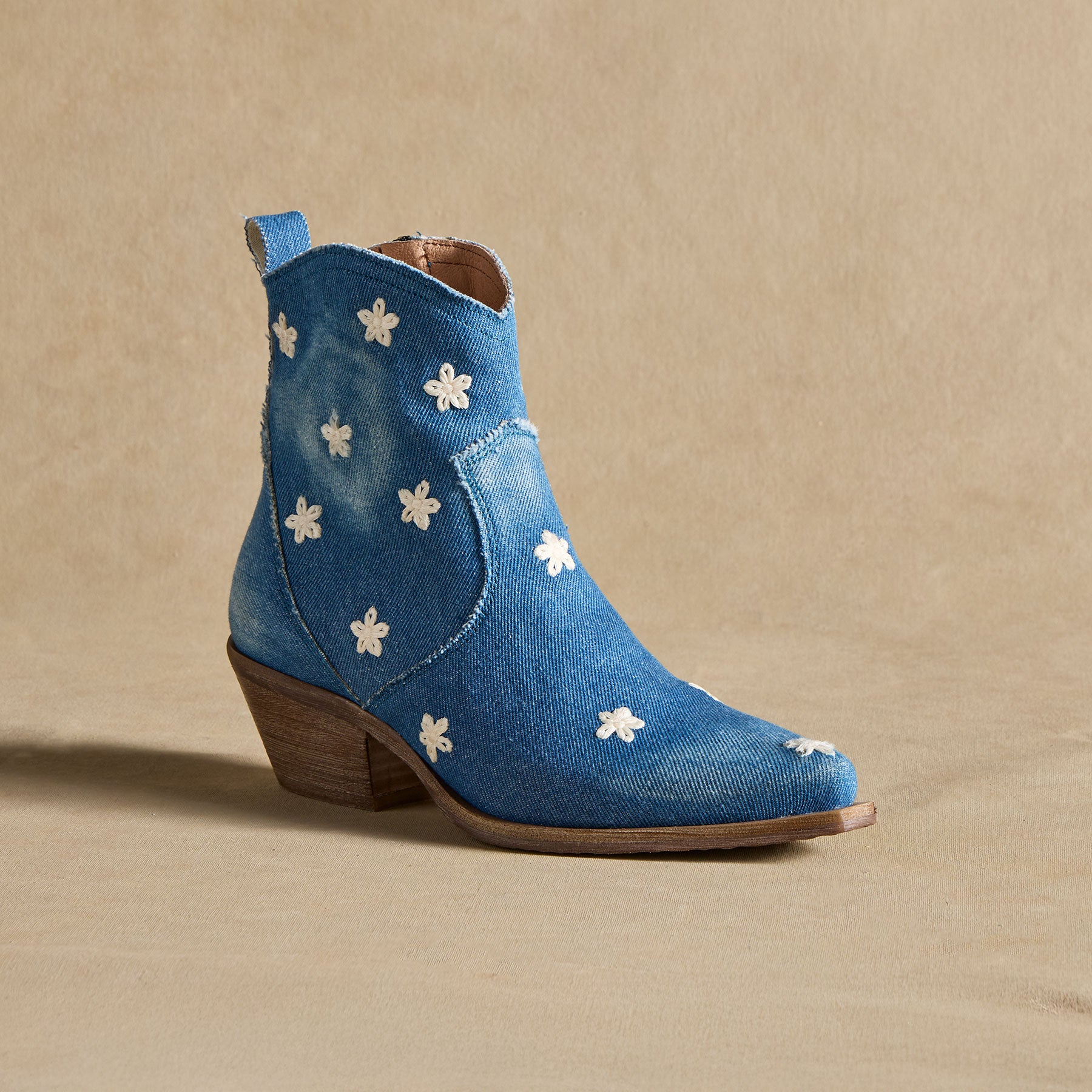 Daisy Denim Sojourner Boots - Sundance Clothing