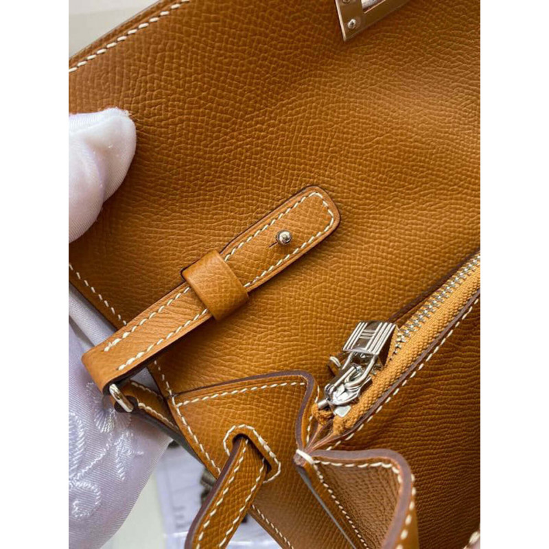 Replica Hermes Kelly Wallet To Go Woc 499041 Brown1:1High-quality replica