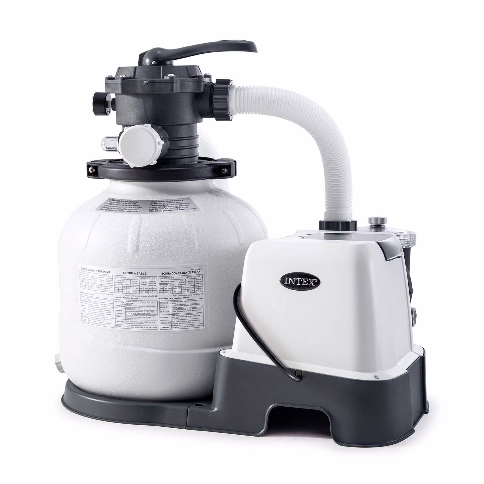 Intex 26661EG Krystal Clear Pool Small and Sleek Saltwater System, 110-120V - Image 5