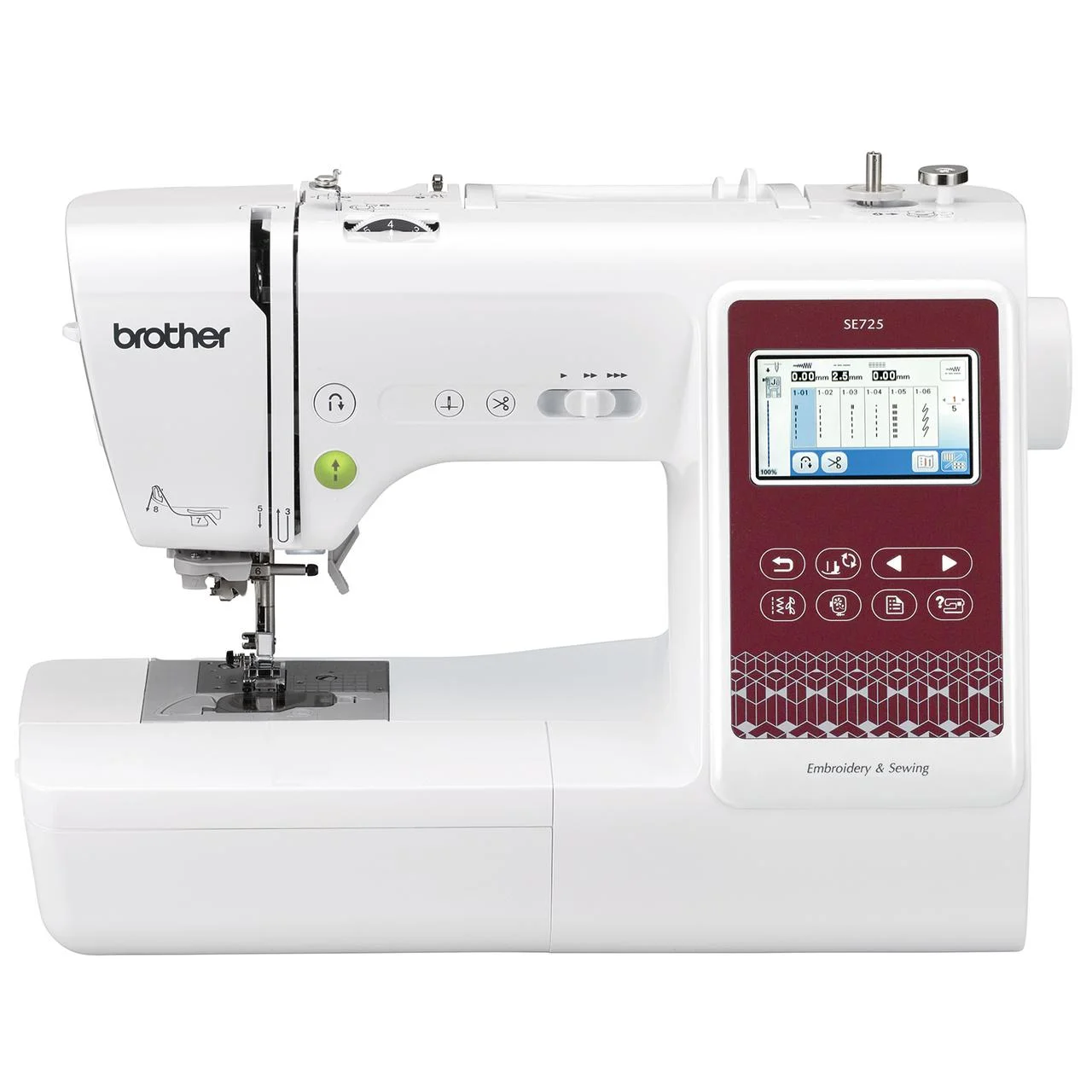 Brother SE725 Sewing and Embroidery Machine with Artspira App, 50 Free Designs - Image 15