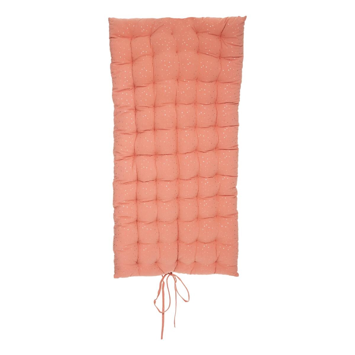 Kids floor mat "Berlingot" Terracotta pink, 60x120 cm