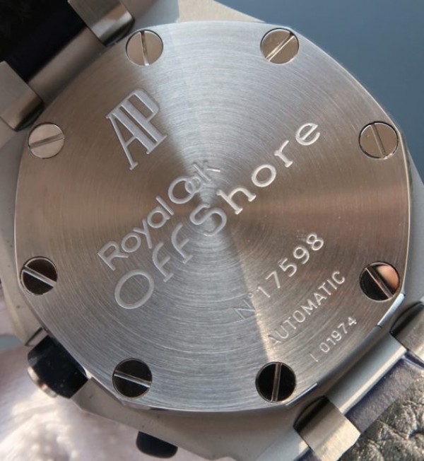 Replica Audemars Piguet JF Royal Oak Offshore Navy Blue Leather Strap A3126 - Top club