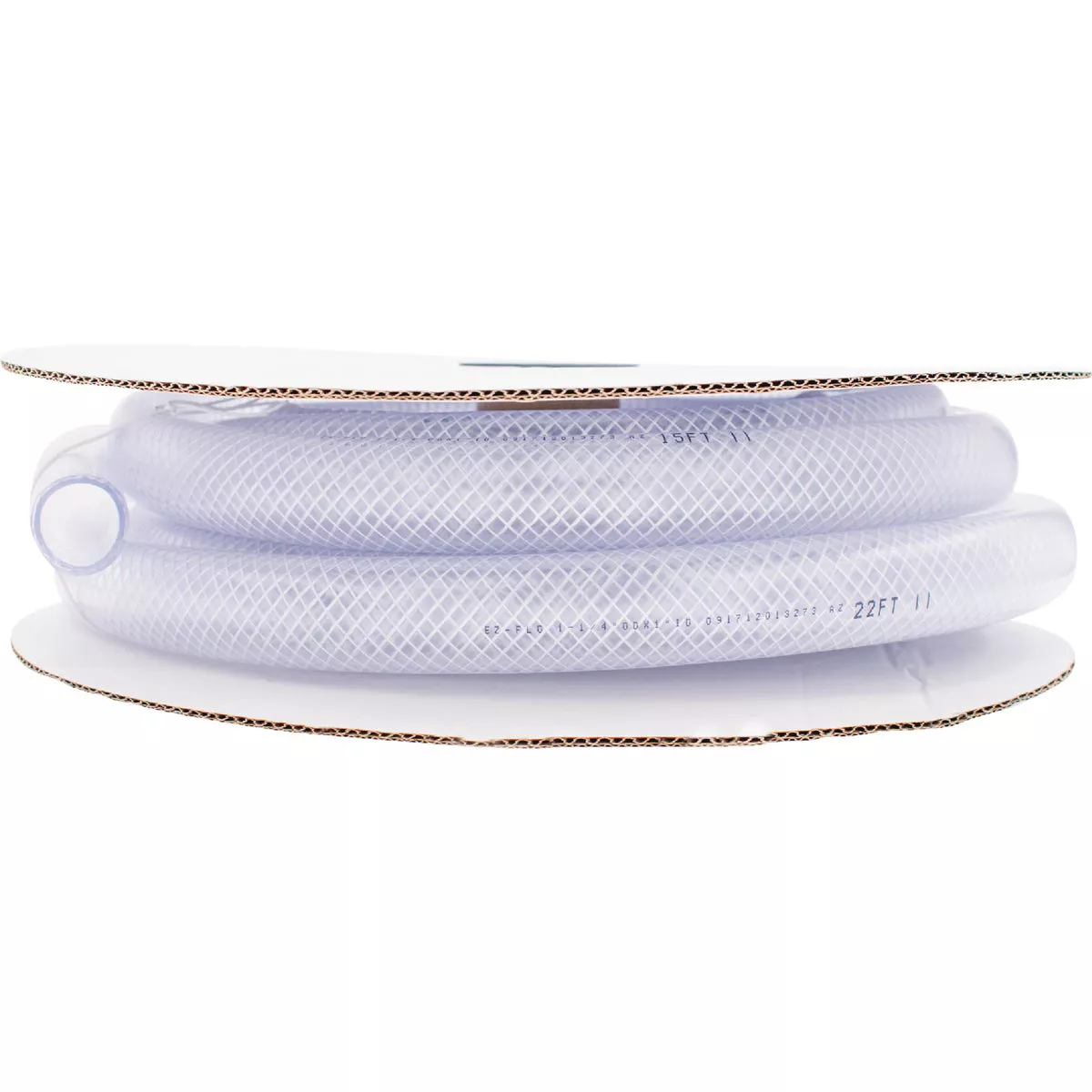Eastman EZ-Flo 25 Ft. Braided Vinyl Tubing 1 In. ID x 1-1/4 In. OD Bulk Spool