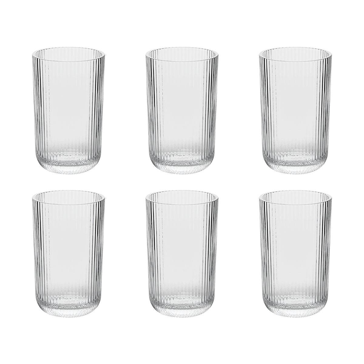 Tall tumbler "Ema" Glass, Transparent