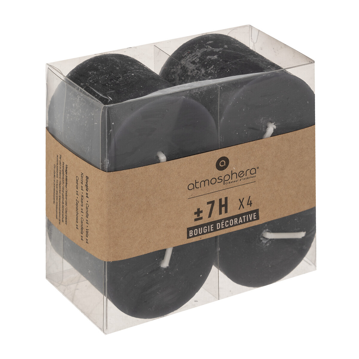 Rustic candle Black, 60g