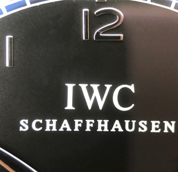 Replica IWC ZF Portuguese IW545407 Black Dial Leather Strap A6498 - Top club